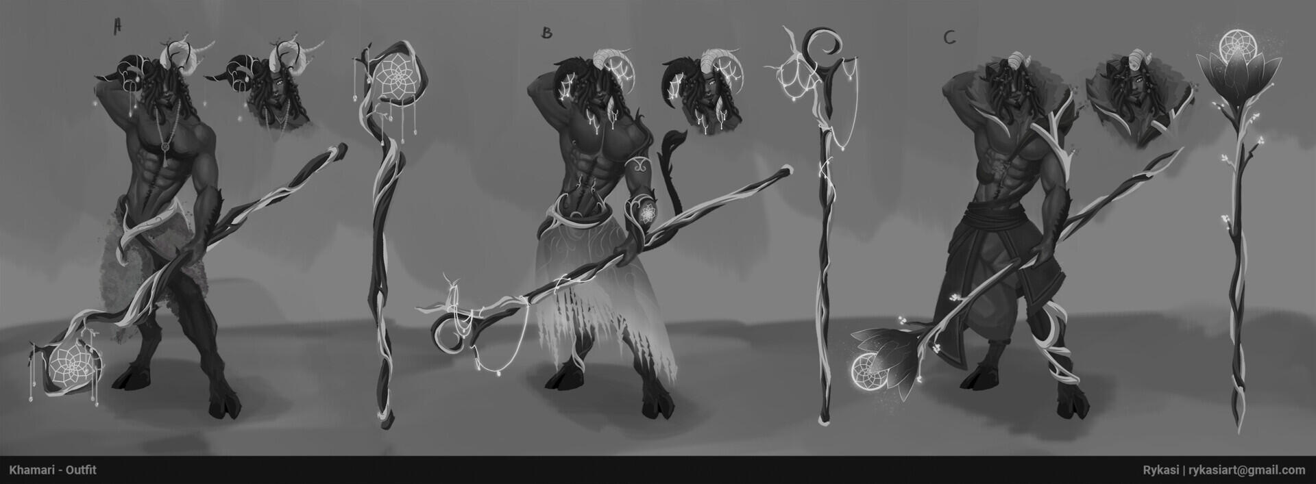 Khamari Outfit - Concepts