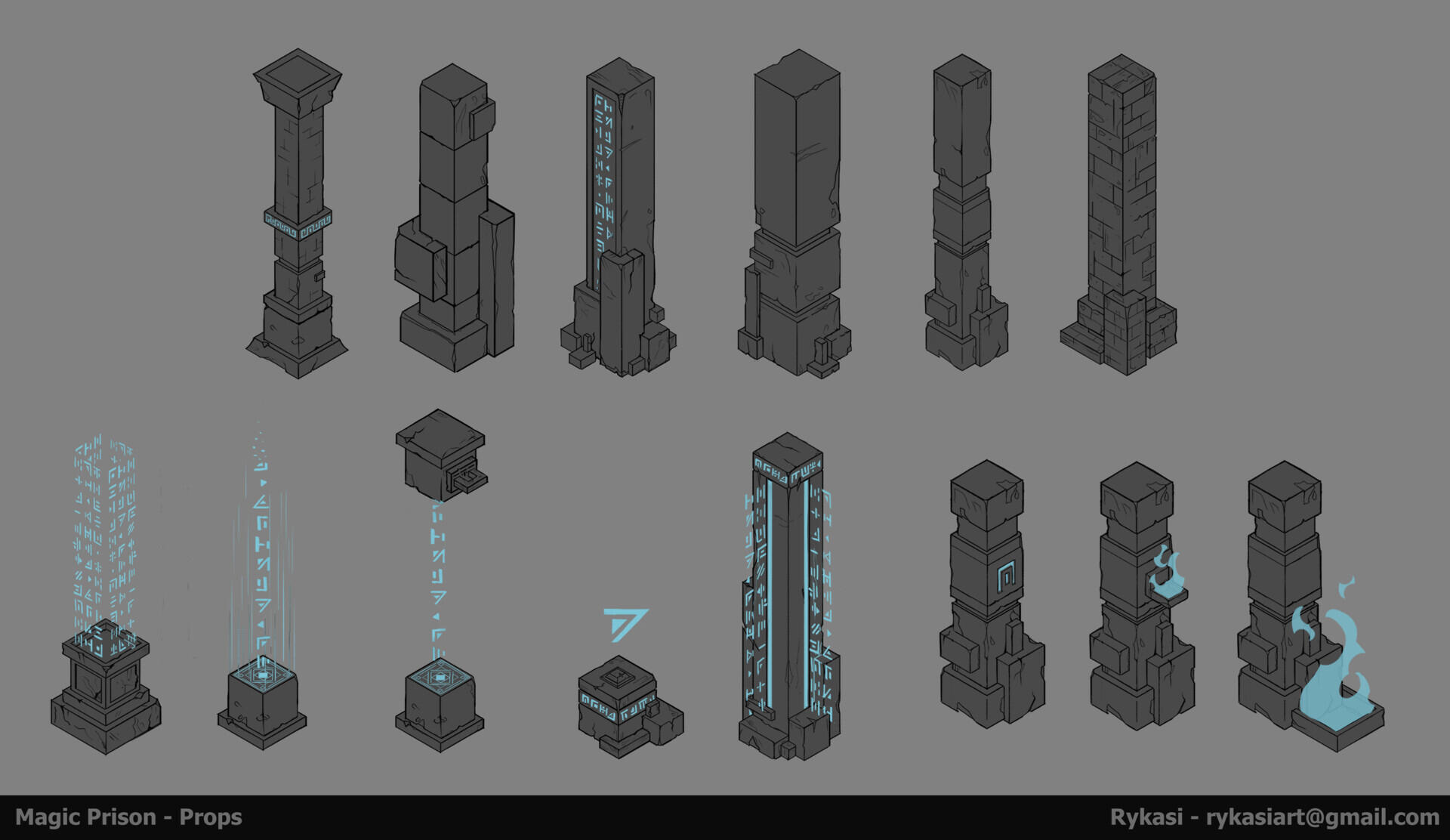 Magic Prison - Props