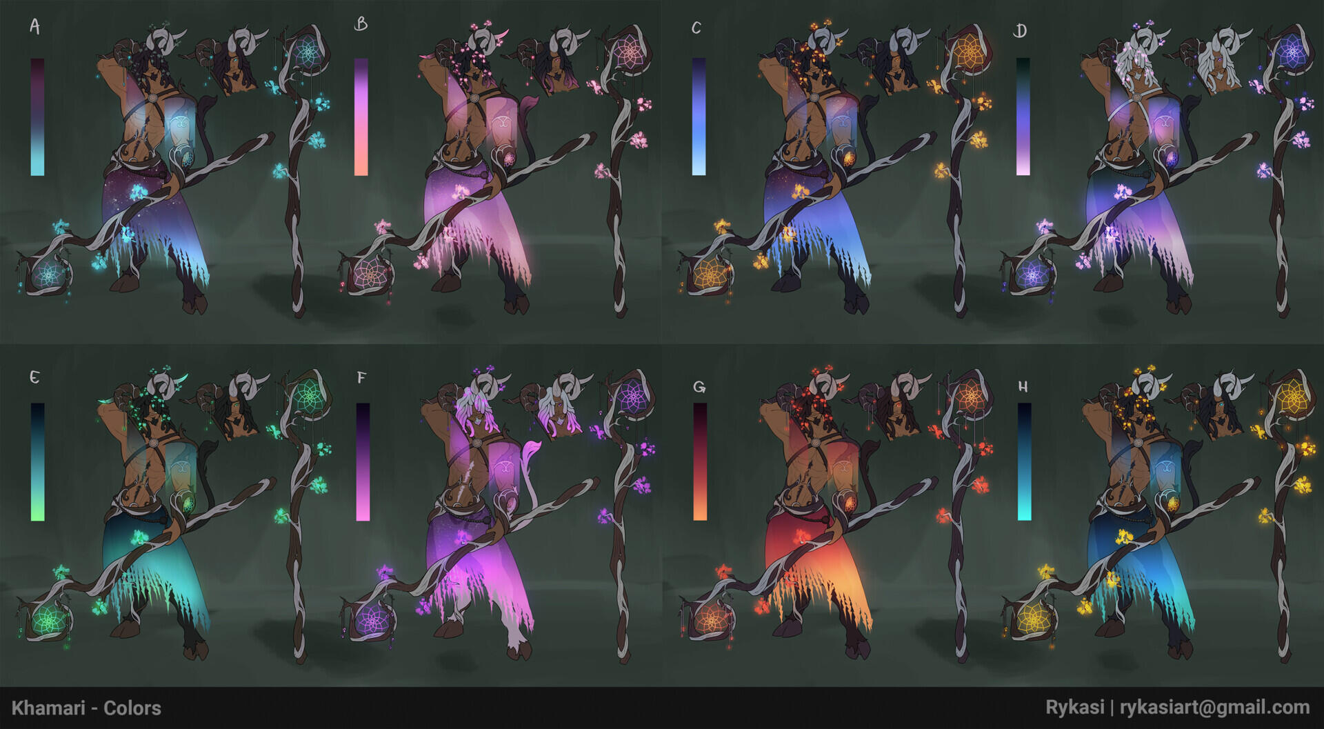 Khamari Outfit Colors