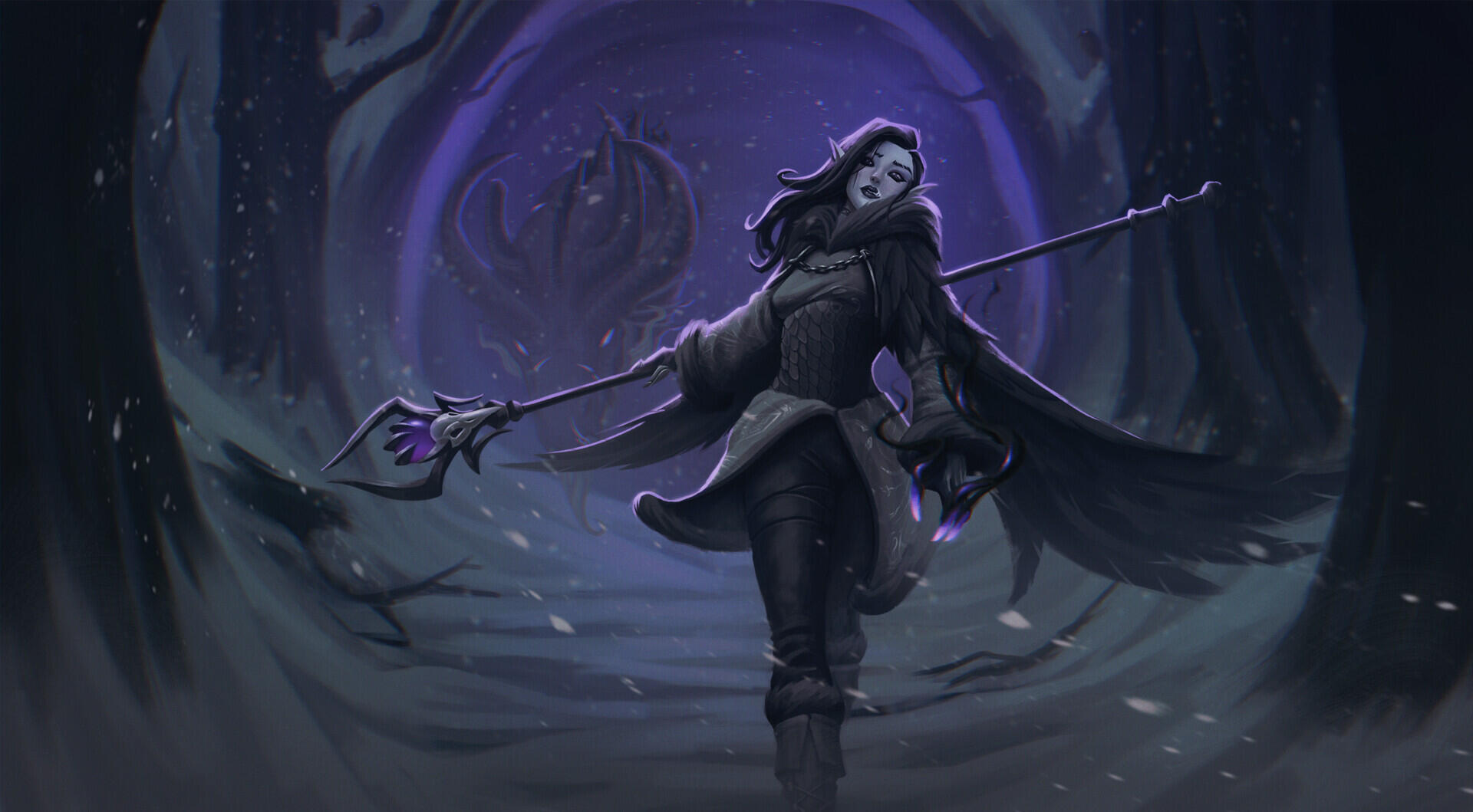 Trista, the Dragon's Raven