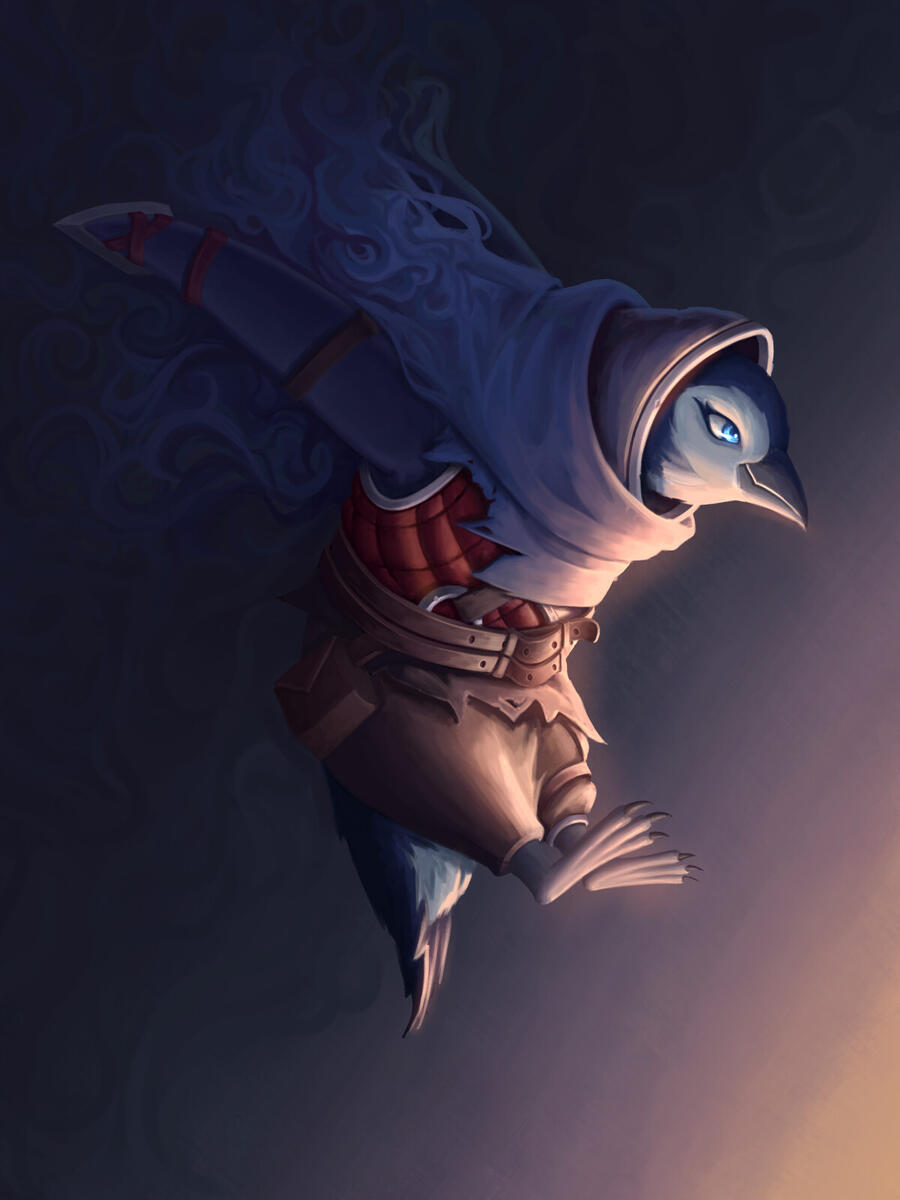 Anchovy - Fullbody Painting