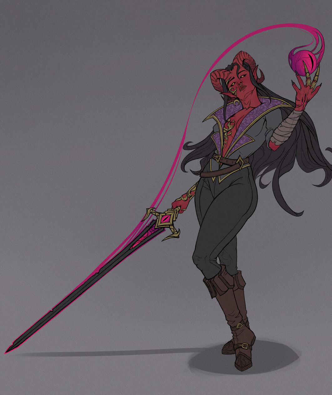 Kalnirith - Flat Color Fullbody